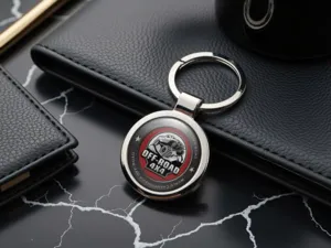 Custom Schlüsselringe Max Logo Robust Personalisiert